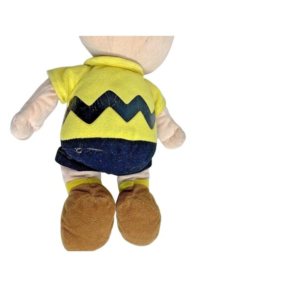 Kohls Cares Plush Stuffed Doll Toy Charlie Brown Yellow Shirt Peanuts - Picture 3 of 3